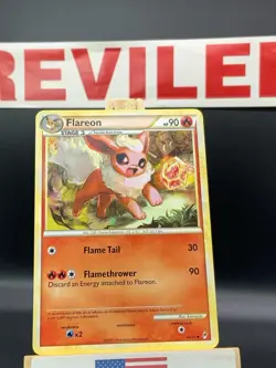 Pokemon TCG Flareon Call of Legends 44/95 Regular Uncommon Non Holo - HP - Image 2