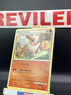 Pokemon TCG Flareon Call of Legends 44/95 Regular Uncommon Non Holo - HP - Image 3