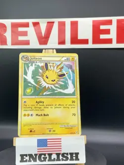 2011 Pokemon, Call of Legends, #45/95 Jolteon, Uncommon Regular Non Holo - HP - Image 1