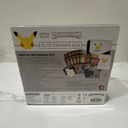 Pokemon TCG Celebrations Elite Trainer Box English Pikachu 2021 Booster Promo - Image 2