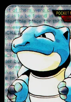 BLASTOISE PRISM CARDDASS VENDING JAPANESE POKEMON TCG - Image 2