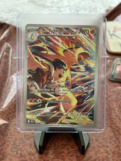 Ethans Typhlosion Illustration Rare Sv10: Destined Rivals 190/182 Pokemon TCG - Image 1