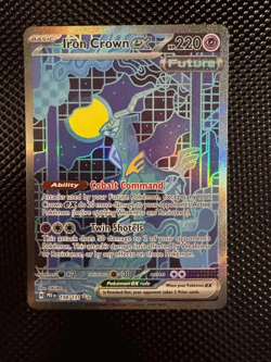 Pokemon TCG Iron Crown Ex 158/131 SIR Prismatic Evolutions NM - Image 2