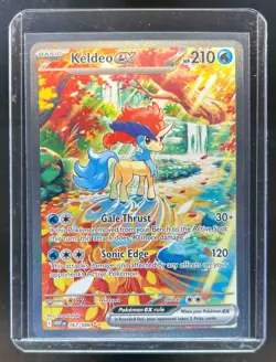 2025 Pokemon White Flare Keldeo ex Special Illustration Rare #167/086 - Image 1