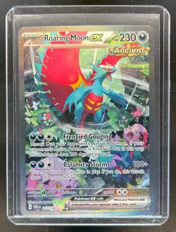 2023 Pokemon SV Paradox Rift Roaring Moon ex #251/182 - Image 1