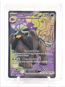ARVEN'S MABOSSTIFF EX 2025 POKEMON DESTINED RIVALS ULTRA RARE 218/182 Q5550 - Image 1