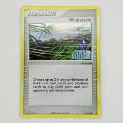 Pokemon TCG Windstorm 85/100 Crystal Guardians Holo Stamp - Image 1