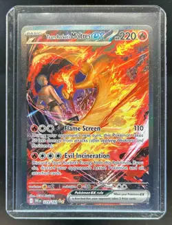 2025 Pokemon Destined Rivals Team Rocket's Moltres ex #229/182 - Image 1