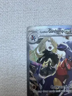 Pokemon Cynthia’s Garchomp ex 232/182 Destined Rivals Special illustration Rare - Image 3