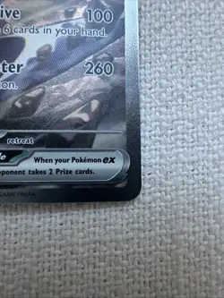 Pokemon Cynthia’s Garchomp ex 232/182 Destined Rivals Special illustration Rare - Image 5