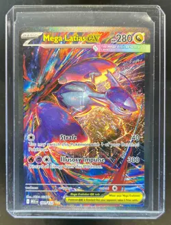 2025 Pokemon Mega Evolution Latias ex Special Illustration Rare #181/132 - Image 1