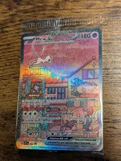 Pokemon 151 UPC 🌆 Mew Ex 053 Black Star Promo 🧬 UPC Mew Ex Sealed Promo ✨ - Image 2