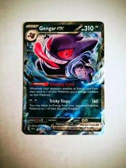 Pokemon: Gengar EX - 104/162 - SV05: Temporal Forces🔥Near Mint or better🔥 - Image 3