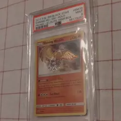 Shining Ho-Oh SM Black Star Promo SM70 Holo PSA 9 Pokemon - Image 1