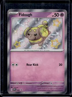 2023-25 Pokemon SV Black Star Promos SVP EN Fidough #069 - Image 1