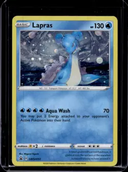 2019-2023 Pokemon SWSH Black Star Promos Lapras #SWSH051 - Image 1