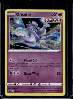 2019-2023 Pokemon SWSH Black Star Promos Oricorio #SWSH210 - Image 1