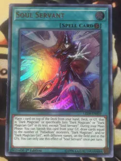 Yugioh: Soul Servant - LED6-EN003 - Ultra Rare - 1st Edition - NM - Image 1