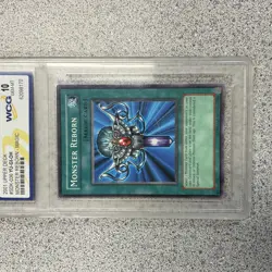 Yugioh PSA 10 English Monster Reborn SDK-036 2001 Kaiba Deck - Image 1