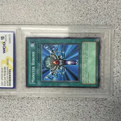 Yugioh PSA 10 English Monster Reborn SDK-036 2001 Kaiba Deck - Image 2