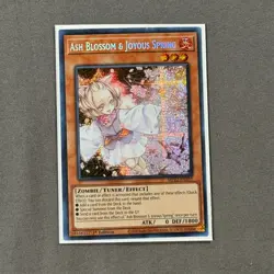 Ash Blossom & Joyous Spring MP22-EN257 Prismatic Secret Rare 1st Edition - Image 1
