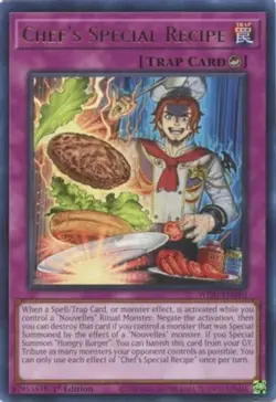 Chef's Special Recipe - WISU-EN040 - Rare - 1st Edition - Lightly Played - Image 1