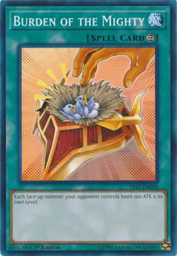 Burden of the Mighty - YS17-EN029 - Common - 1st Edition - Lightly Played - Image 1