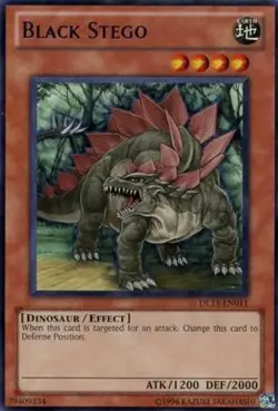 Black Stego - Purple - DL13-EN011 - Rare - Unlimited Edition - Moderately Played - Image 1
