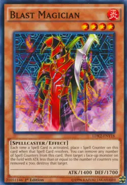 Blast Magician - LDK2-ENY18 - Common - 1st Edition - Lightly Played - Image 1