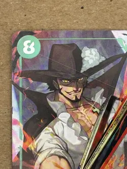 One Piece Dracule Mihawk OP12-030 SR Alt Art (Legacy of the Master) English - Image 3
