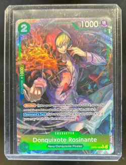 2025 One Piece The Best Premium Booster Donquixote Rosinante Alt Art #OP05-030 - Image 1