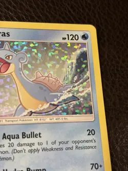 McDonald's Lapras Pokemon Promo Card 5/12 Holo 2019 - Image 3