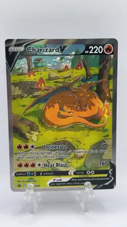 Charizard V SWSH260 SWSH: Promo Pokemon Card Sword & Shield Promo Cards Holo - Image 1