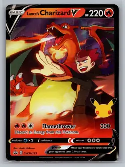 Lance's Charizard V SWSH133 SWSH: Sword & Shield Promo Cards Holo - Image 1