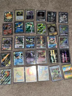 Pokemon 30 Card Lot EX GX Holo Foil Pikachu Charizard Gengar Blastoise Ho-Oh - Image 2