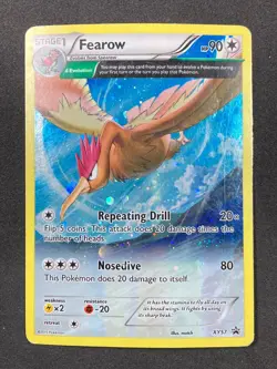 Fearow XY57 XY Holo Holographic Pokemon Card 2015 FULL ART - DMG - Image 1