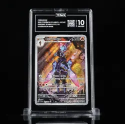 Pokemon Ceruledge Surging Sparks Illustration Rare Card Graded 197/191 TAG 10 - Image 1