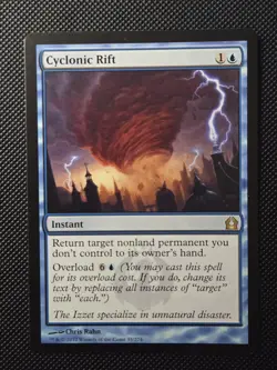 MTG Cyclonic Rift - Return to Ravnica - Regular Lightly Played - Image 1