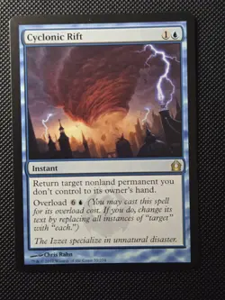 MTG Cyclonic Rift - Return to Ravnica - Regular Lightly Played - Image 3