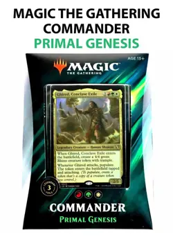 Magic The Gathering Commander Primal Genesis - Image 1
