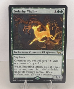 MTG DSK-0176 Enduring Vitality - Duskmourn: House of Horror Rare - Image 1