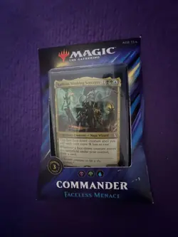 Faceless Menace 2019 Commander Deck MTG BRAND NEW 630509892563 - Image 1
