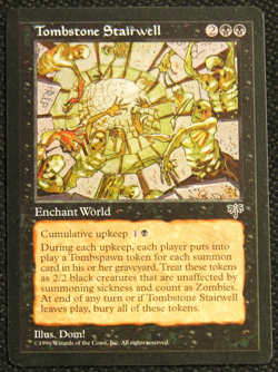 Tombstone Stairwell - Magic the Gathering MTG - Mirage *NM* - Image 1