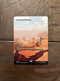 Sunbaked Canyon (Borderless) Avatar: The Last Airbender: Eternal-Legal Regular - Image 1