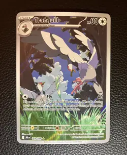 Pokemon Tranquill #149/086 English Black Bolt Illustration Rare - Image 1