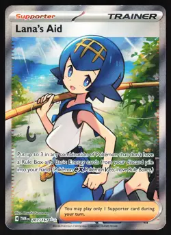 Lana's Aid - 207/167 Pokemon SV06: Twilight Masquerade Holo Ultra Rare NM - Image 1