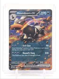 HOUNDOOM EX 2024 POKEMON SCARLET & VIOLET BLACK STAR PROMO B #103 Q5550 - Image 1