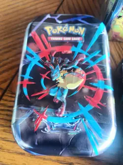 3 Pokemon TCG Mega Heroes Mini Tins &1 Stacking Tin Lot Sealed - Image 3