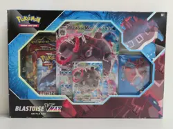 2021 Pokemon Blastoise VMAX Factory Sealed Battle Box - Image 1
