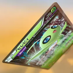 Pokemon Celebi 142/XY-P Promo Black Star Holo Full Art Jap - Image 5